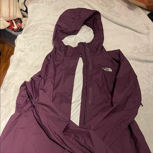 North Face Rain Jacket. Woman’s small. Great condition